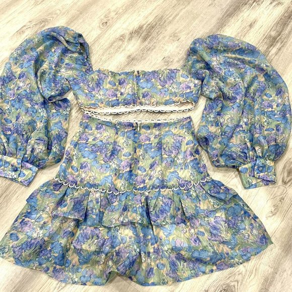 two piece ruffle set - Picture 2 of 2